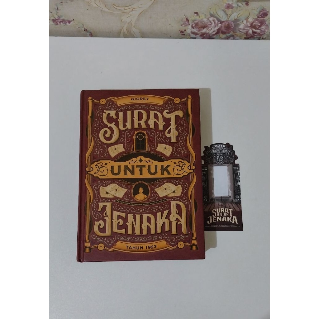 PRELOVED NOVEL SURAT UNTUK JENAKA BY GIGREY ORIGINAL HARDCOVER