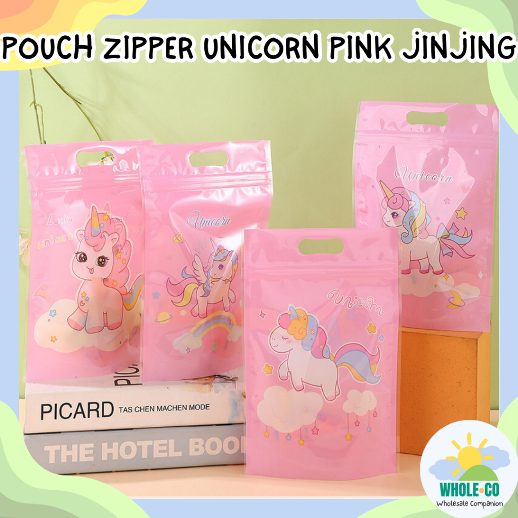 

Pouch Zipper Unicorn Pink Premium Bingkisan Mini Snack Ulang Tahun Hadiah Lucu Unik Imut Termurah Grosir Cod