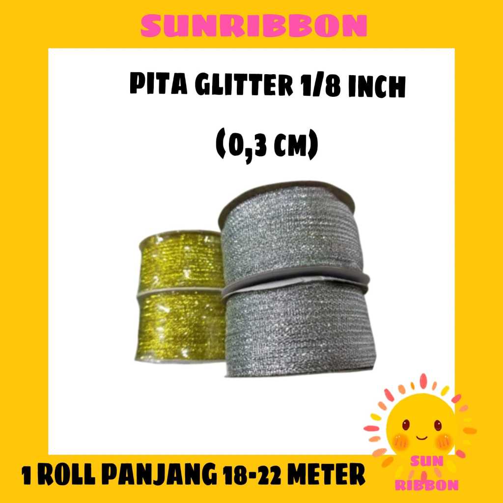 

Pita Emas/Perak 1/8 Inch