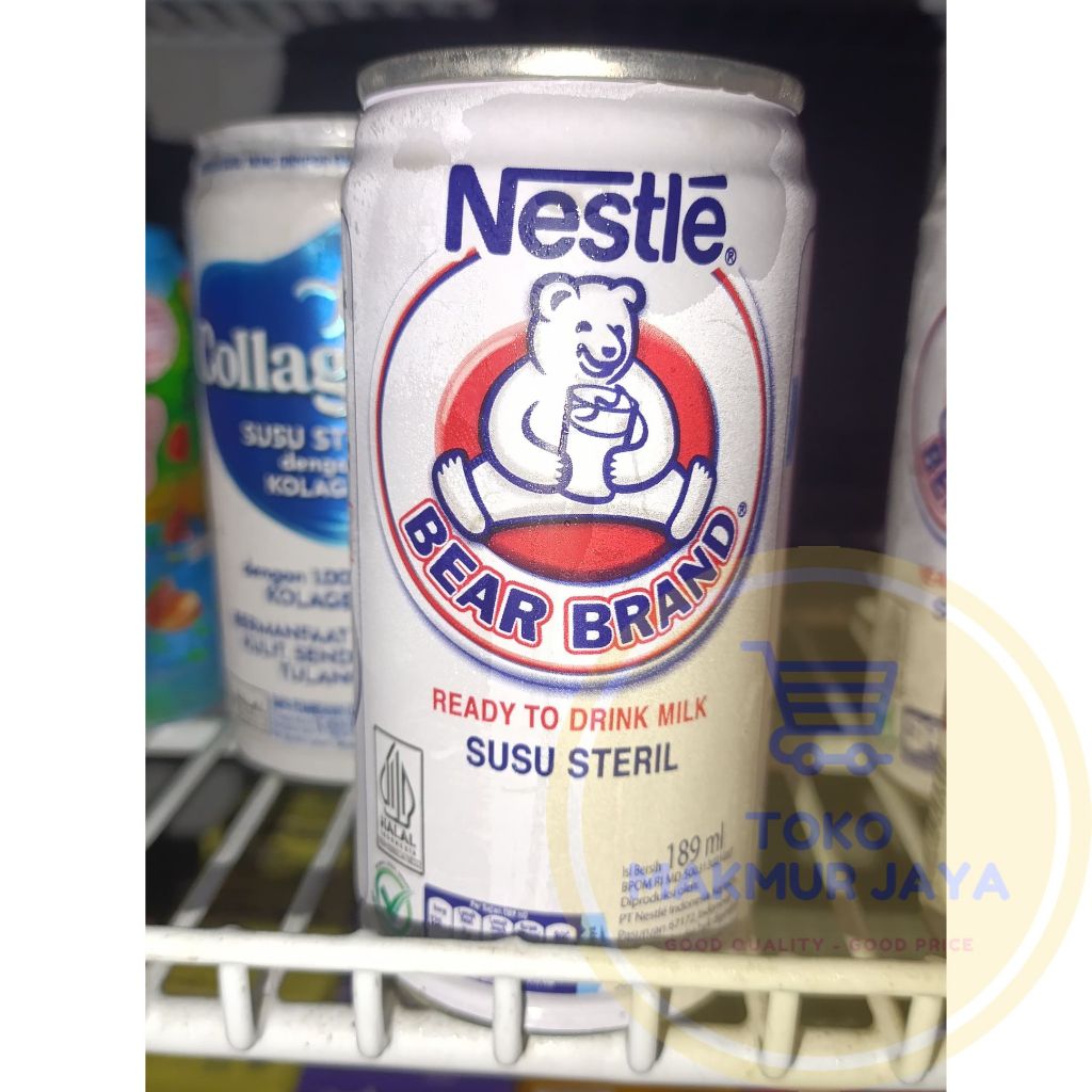 

BEARBRAND BERUANG SUSU STERIL KALENG 189ml