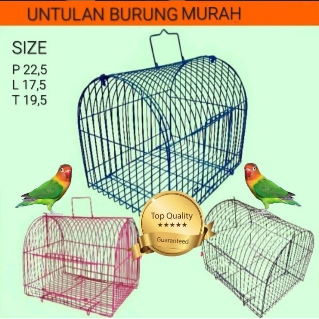 KANDANG SANGKAR UNTULAN MINI BUAT HEWAN KECIL