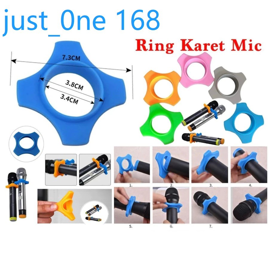KARET MIC KARET PENGAMAN MIC RING MICROPHONE