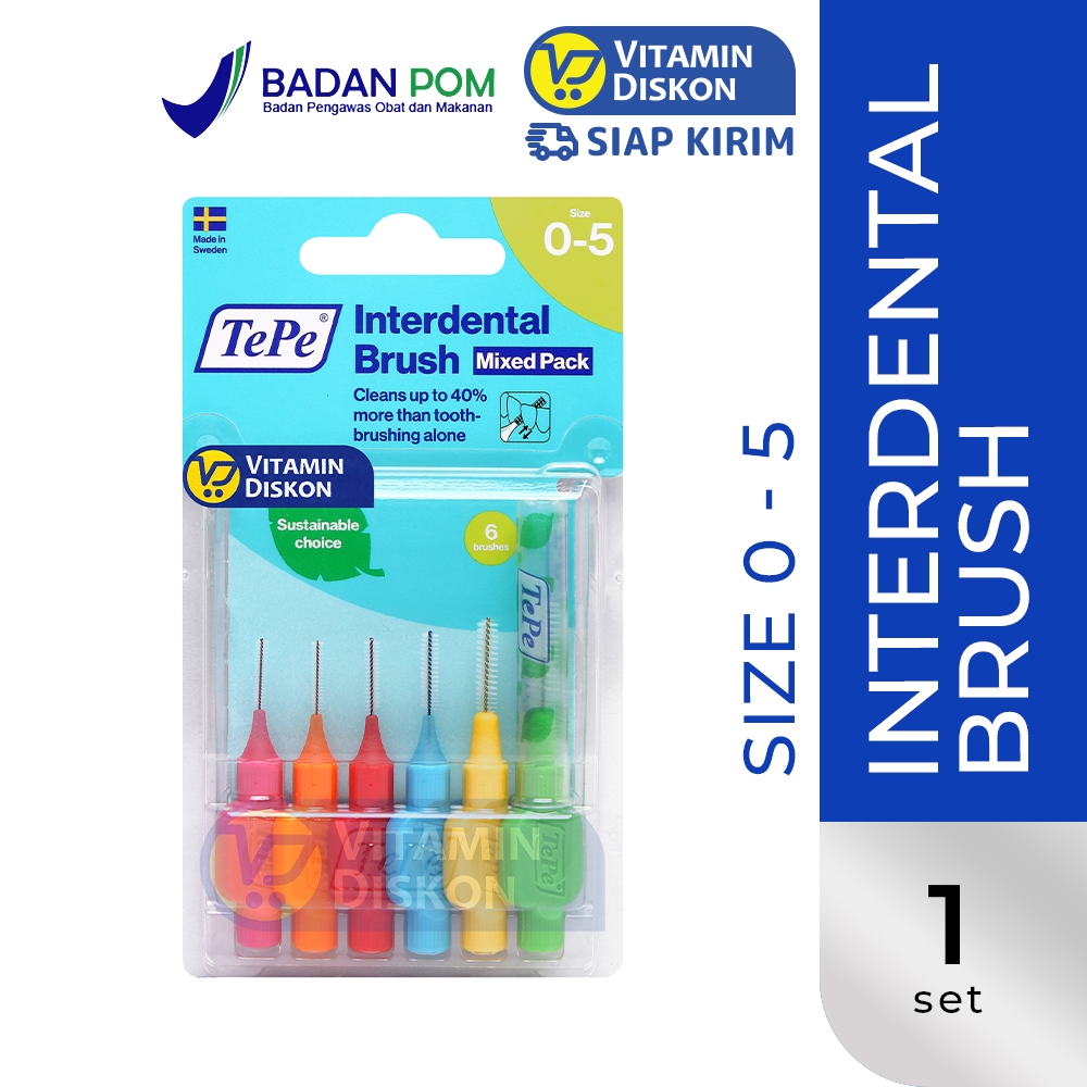 TEPE INTERDENTAL BRUSH ORIGINAL | Sikat Celah Gigi, Behel