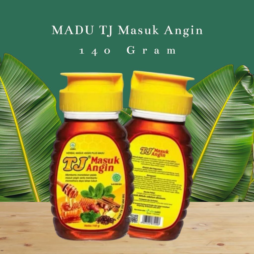 

Madu TJ masuk angin 140 gram