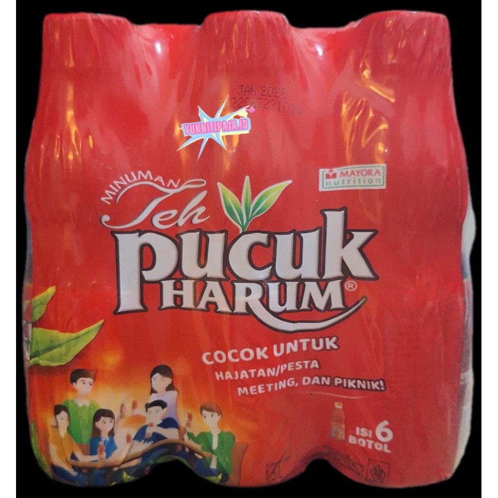 

Teh Pucuk Harum 250ml isi 6 botol