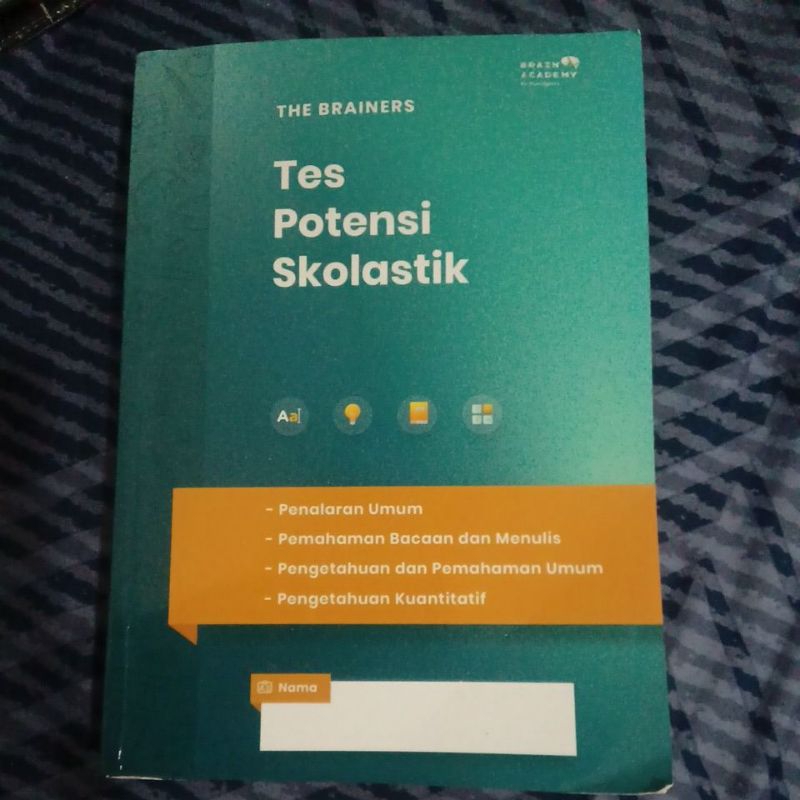 preloved BUKU MODUL BRAIN ACADEMY tes potensi skolastik TPS BRAIN ACADEMY RUANGGURU