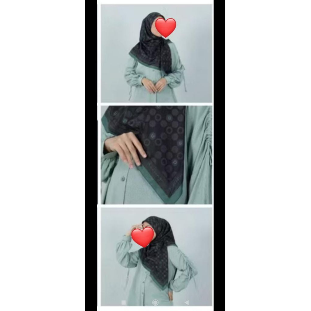 deenay preloved Deenay pl deenay voal preloved deenay black hitam