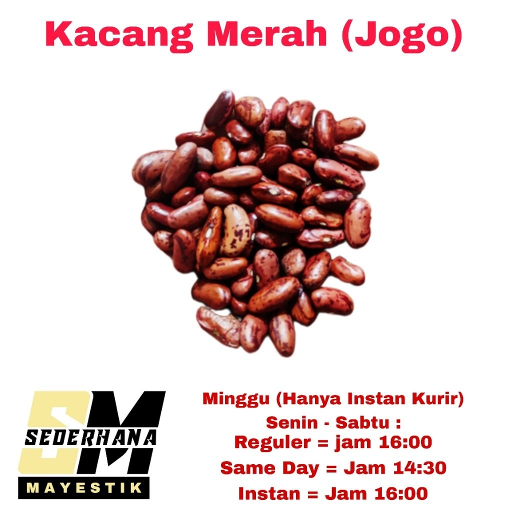 

Kacang Merah / Kacang Jogo / Red Kidney Bean