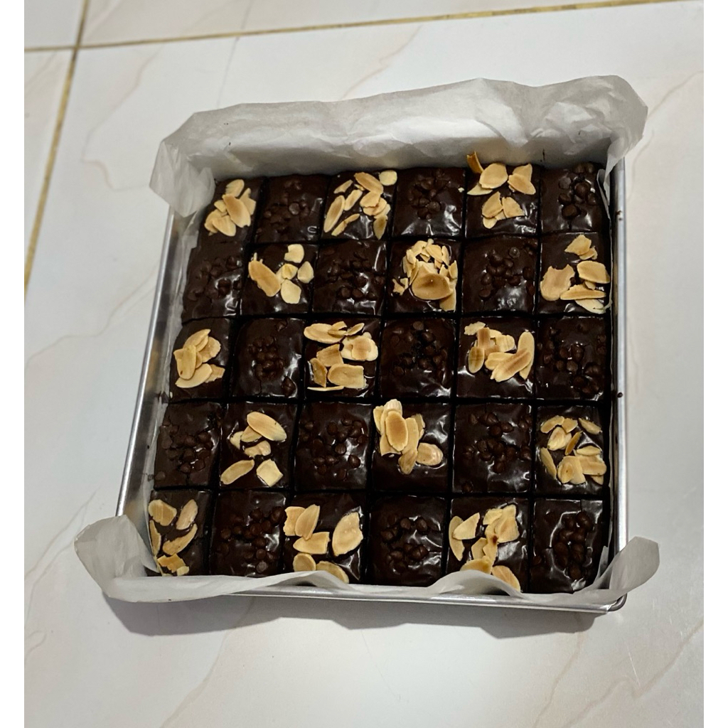 

Brownies Nyoklat Homemade