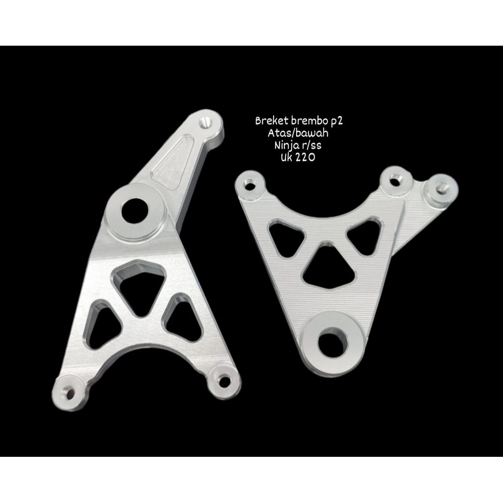 BREKET KALIPER BREMBO P2 BELAKANG NINJA R /SS NGRT DIS 220 MM POSISI ATAS / BAWAH DUDUKAN