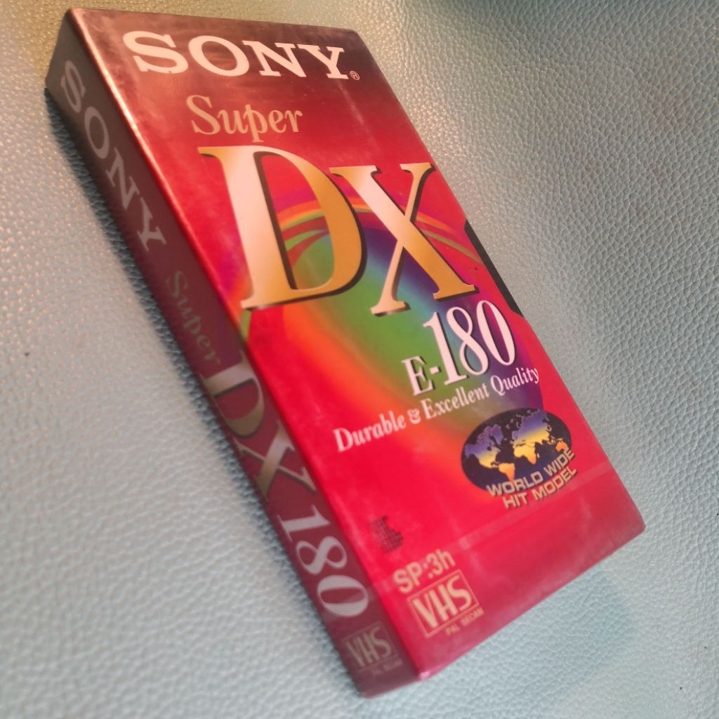 kaset VHS kosongan New old stok segel