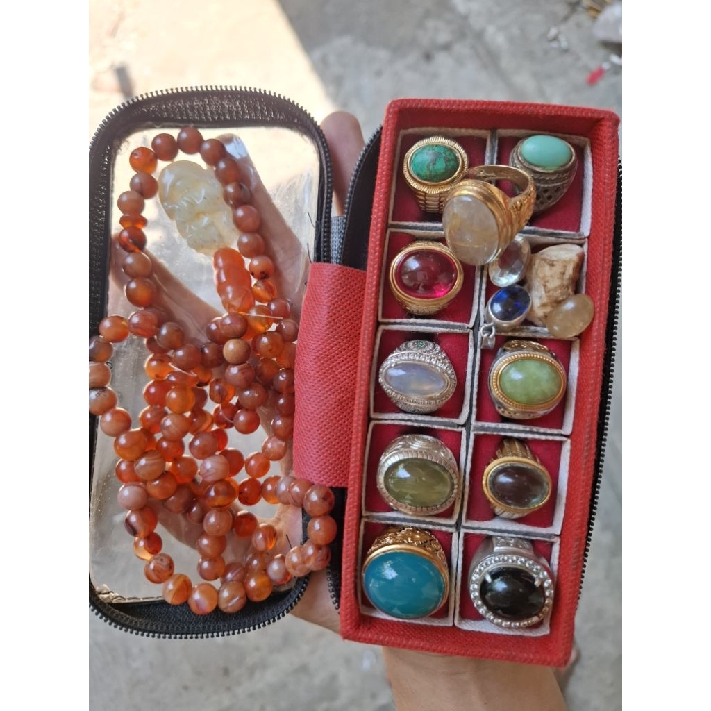 BATU AKIK DAN PERMATA BACAN DOKO ASLI