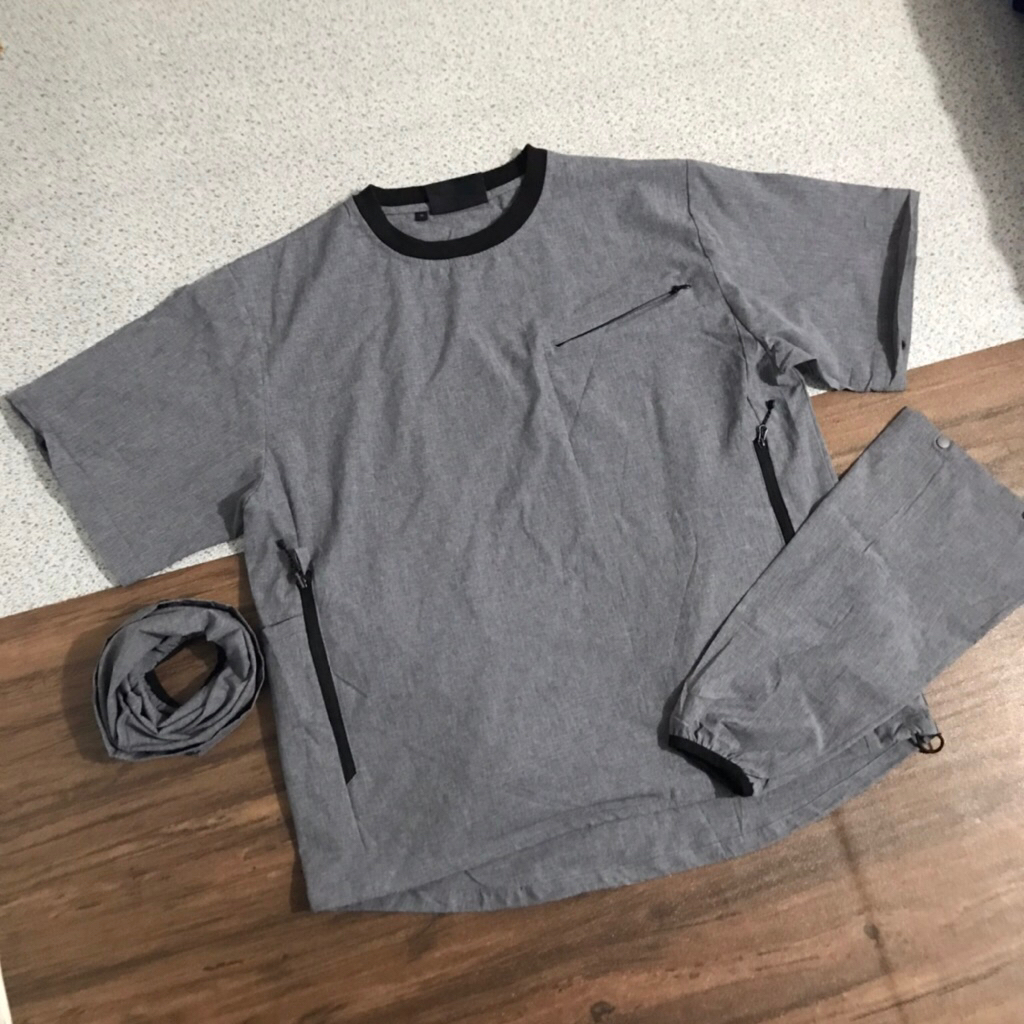 Fieldcore Travel Shell packable long sleeved T-shirt preloved