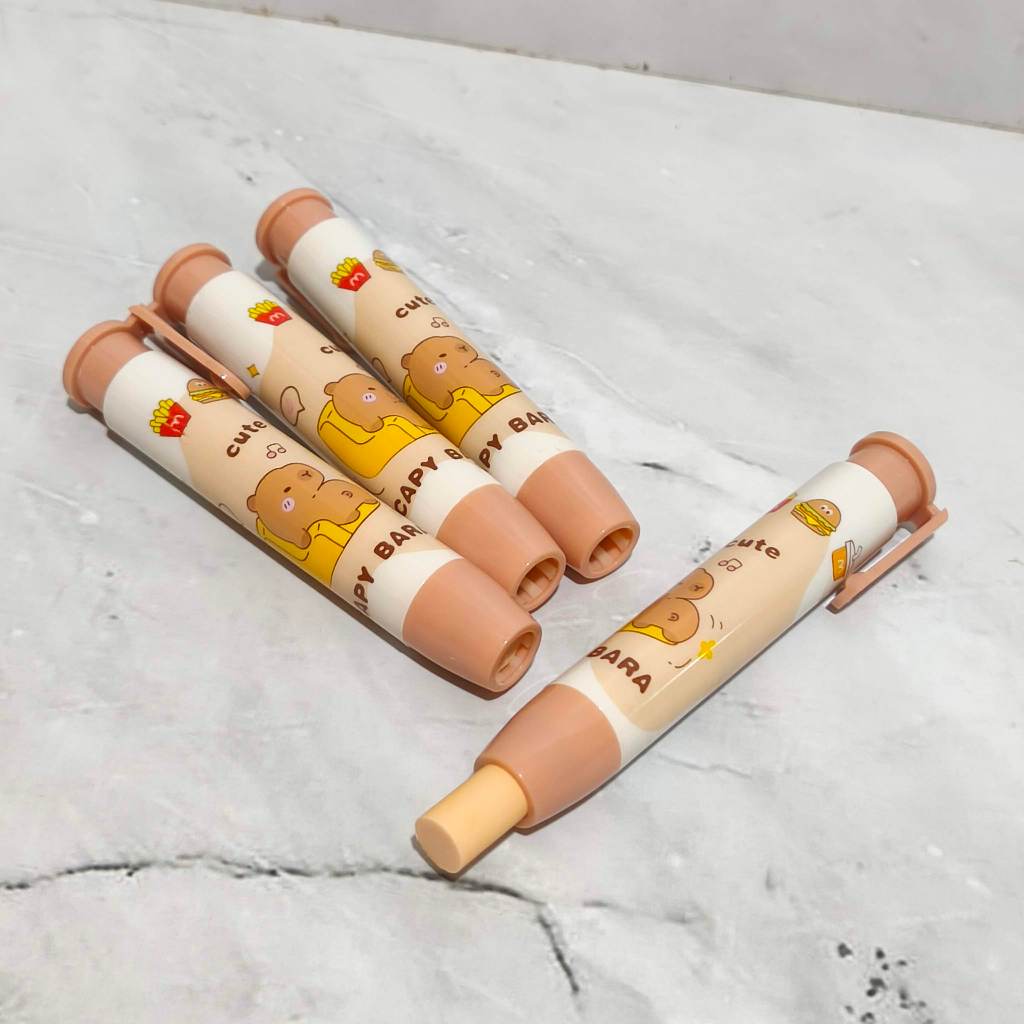 

Penghapus Cetek Karakter Character Capybara Lucu / Cute Eraser Penghapus Kapibala Kapibara Capibala Hapus Imut