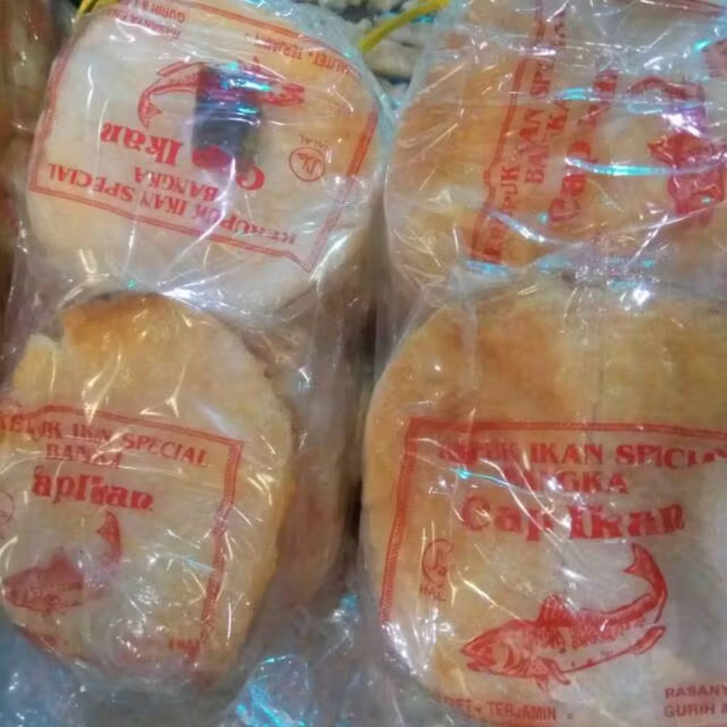 

kerupuk sambal/kemplang/bangka isi 6 pcs