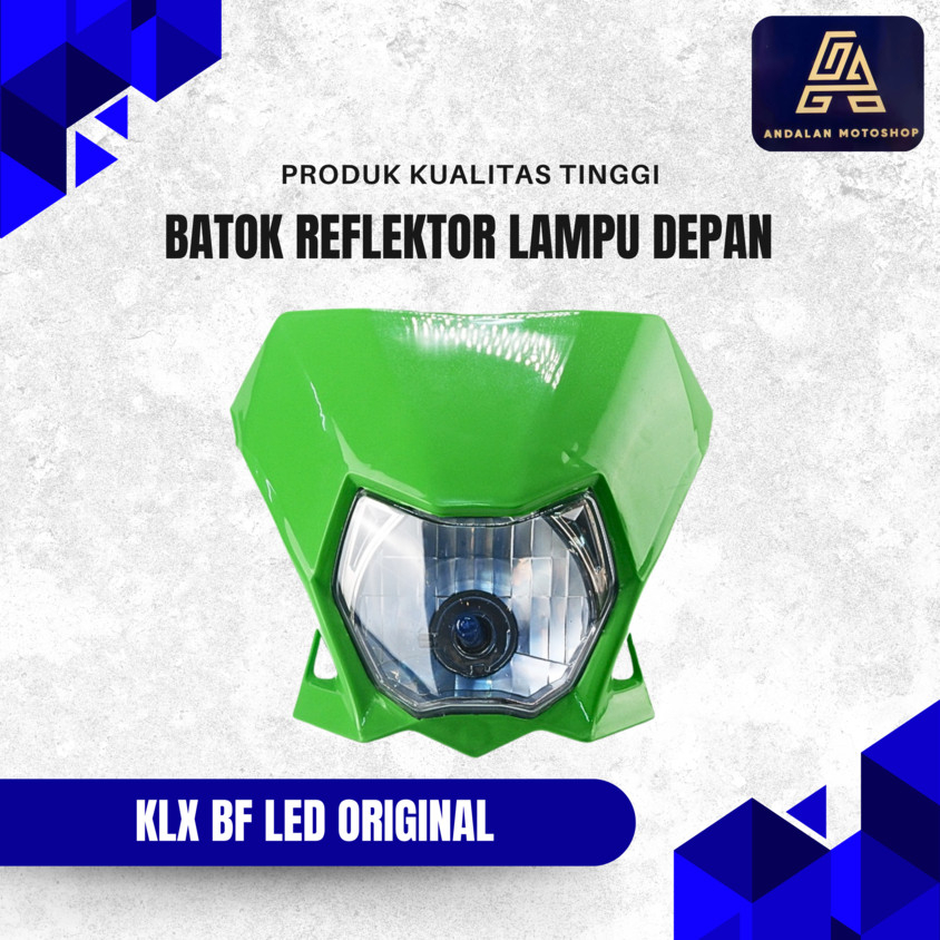 Lampu Depan KLX BF LED ORIGINAL