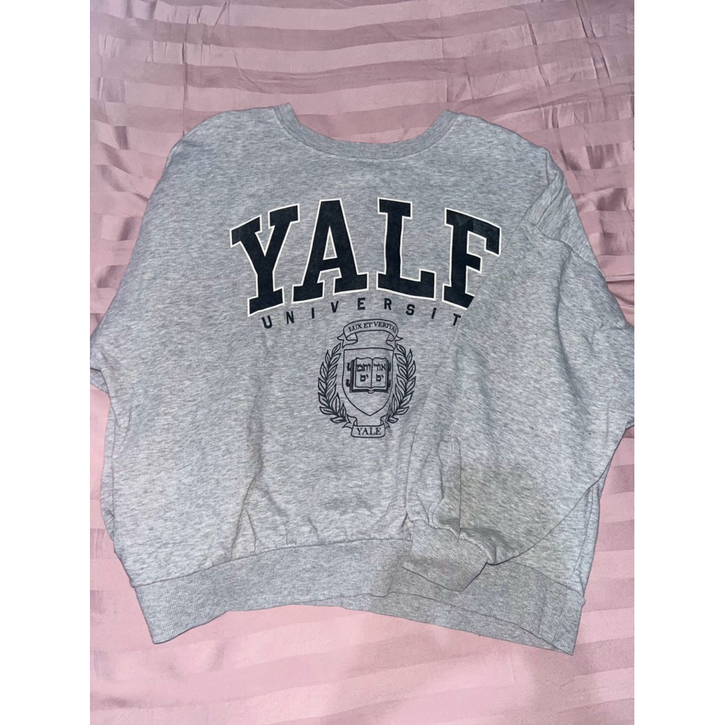 sweater H&m YALE universtiy oversized