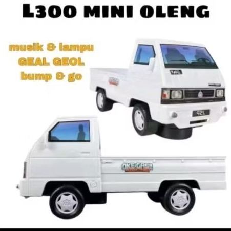 Mainan L300 mini bisa oleng + musik
