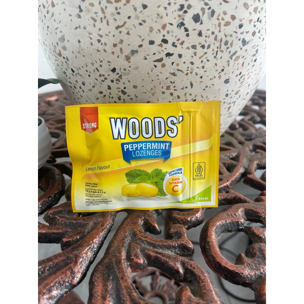 

Permen Woods Peppermint lemon Flavour