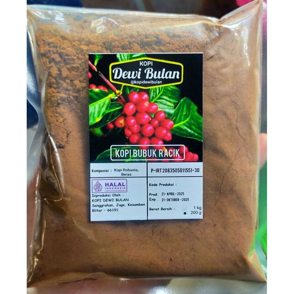 

Kopi Bubuk Racik, kemasan 200 grm