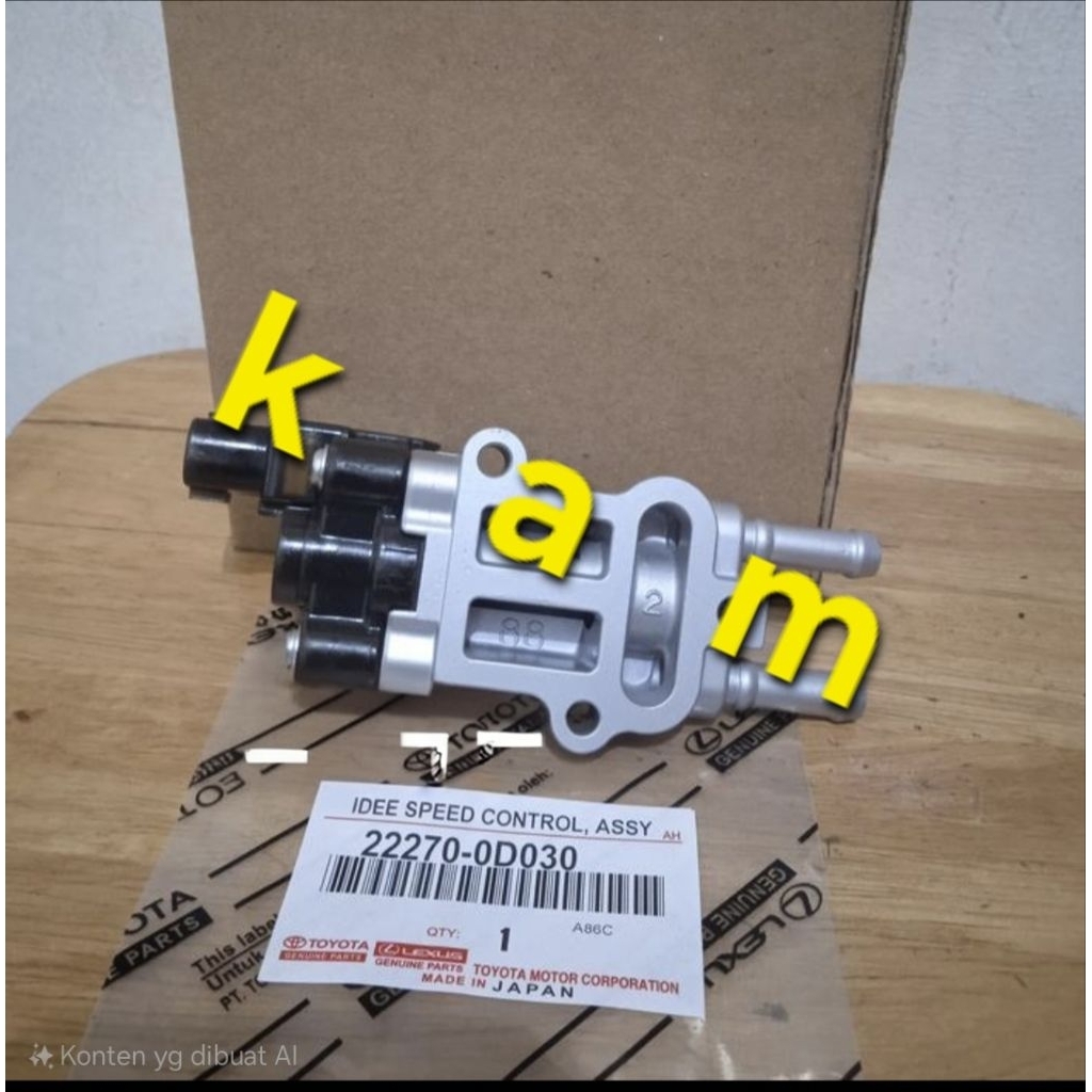 isc sensor idle speed control komplit vios limo gen 1