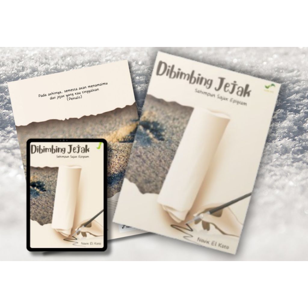 Dibimbing Jejak: Sehimpun Sajak Epigram | Novik el Koto | Buku Puisi Original