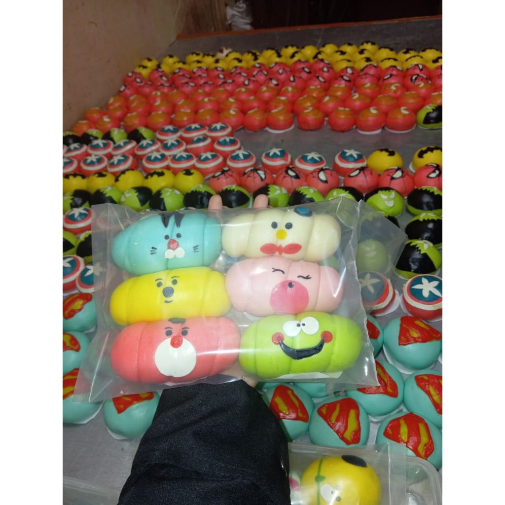 

Bakpao Karakter Frozen di Gabriel Pao Special eceran Isi 6pc yang rasanya enak (sosis)