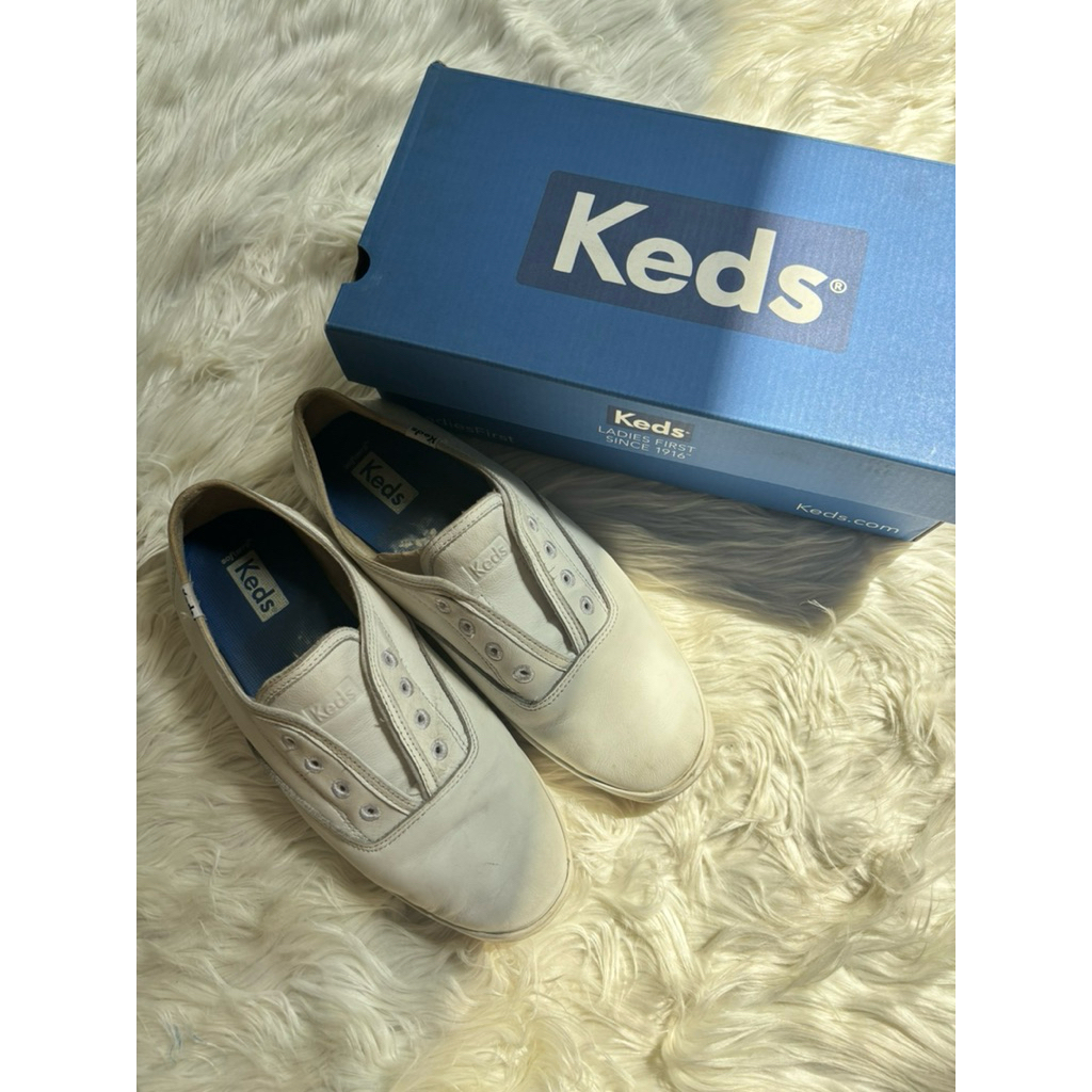 Keds Chillax Leather White | PRELOVE | waslovedbyelle