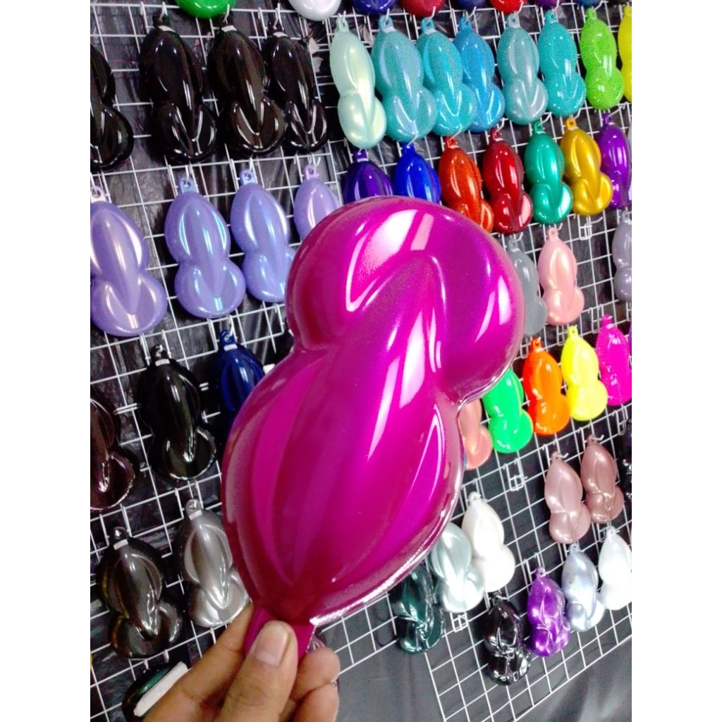 Cat Pink Magenta PU /Pink Metalic 500ml Motor Mobil