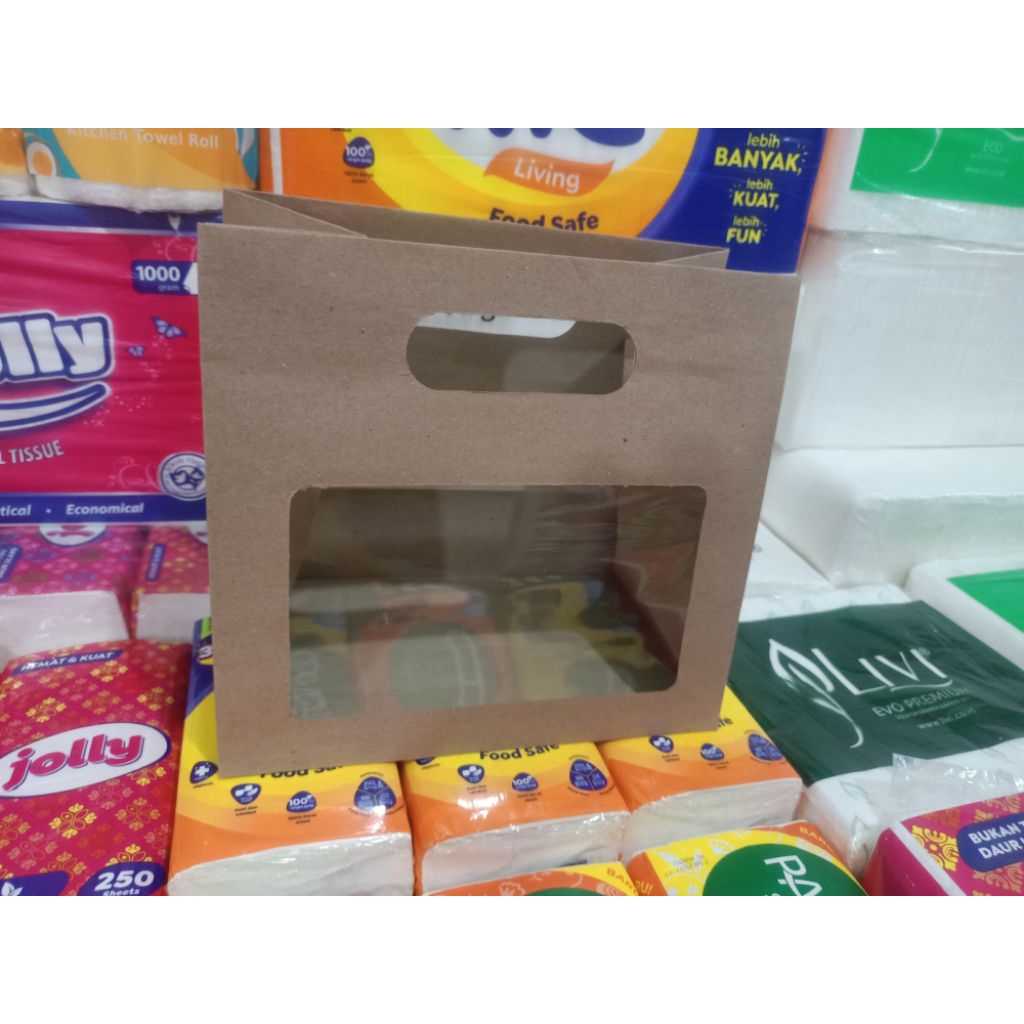 

paper bag bronis pake mika isi 12 pcs terlaris dan termurah