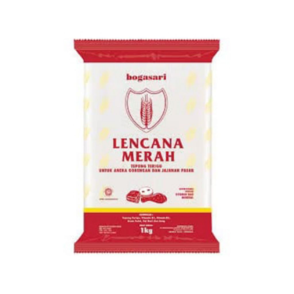 

Tepung Terigu Lencana Merah Uk 1kg
