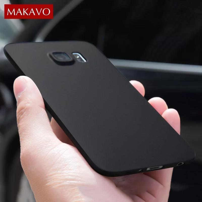 Softcase Matte for Samsung Galaxy S6 Edge / S7 Edge Frosted Silikon - S6 Edge