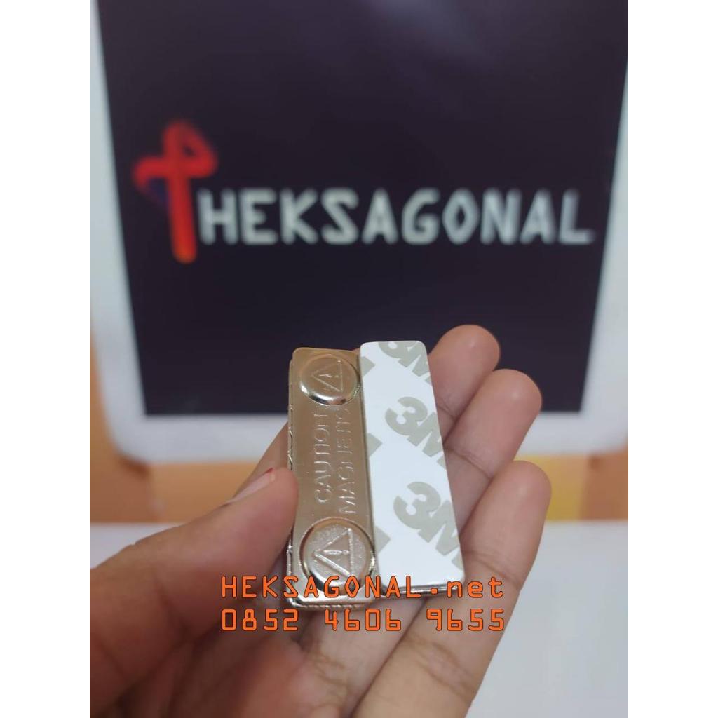 

Magnet Bet Nama dada Name Tag Magnetic 3M Balikpapan