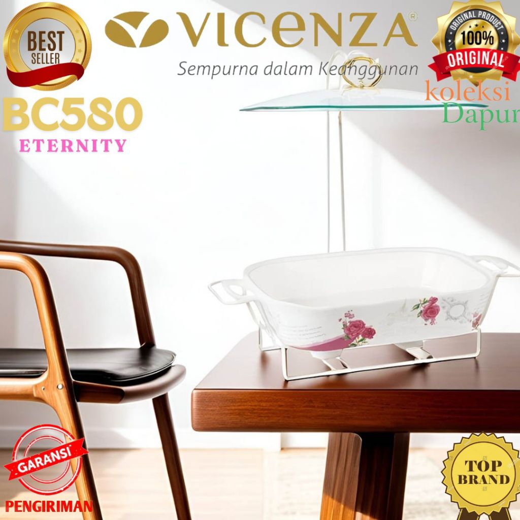 Food Warm Vicenza, Bc580 penghangat makanan persegi panjang Eternity kapasitas besar 2500ml fungsi s