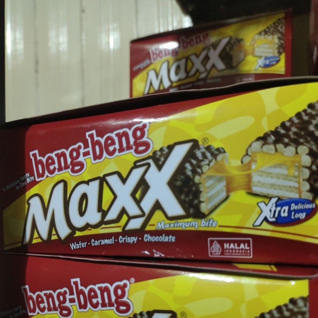 

Beng Beng Maxx Box isi 12 pcs x 32gr Cokelat Extra Big Extra Long