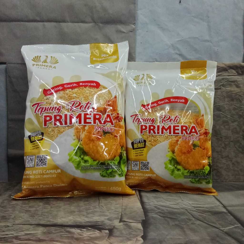 

PRIMERA BREAD CRUM MIX / TEPUNG PANIR 225GR & 450GR