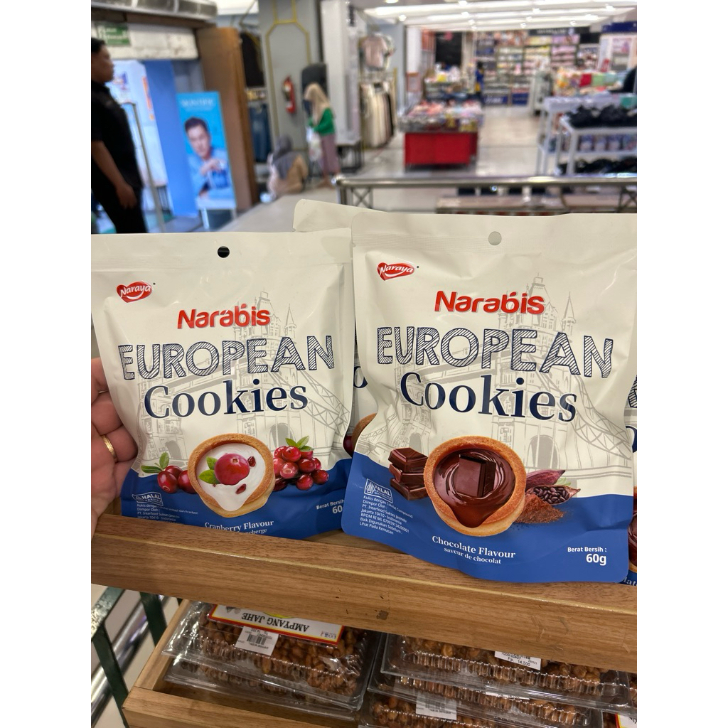 

NARABIS european cookies 60gram