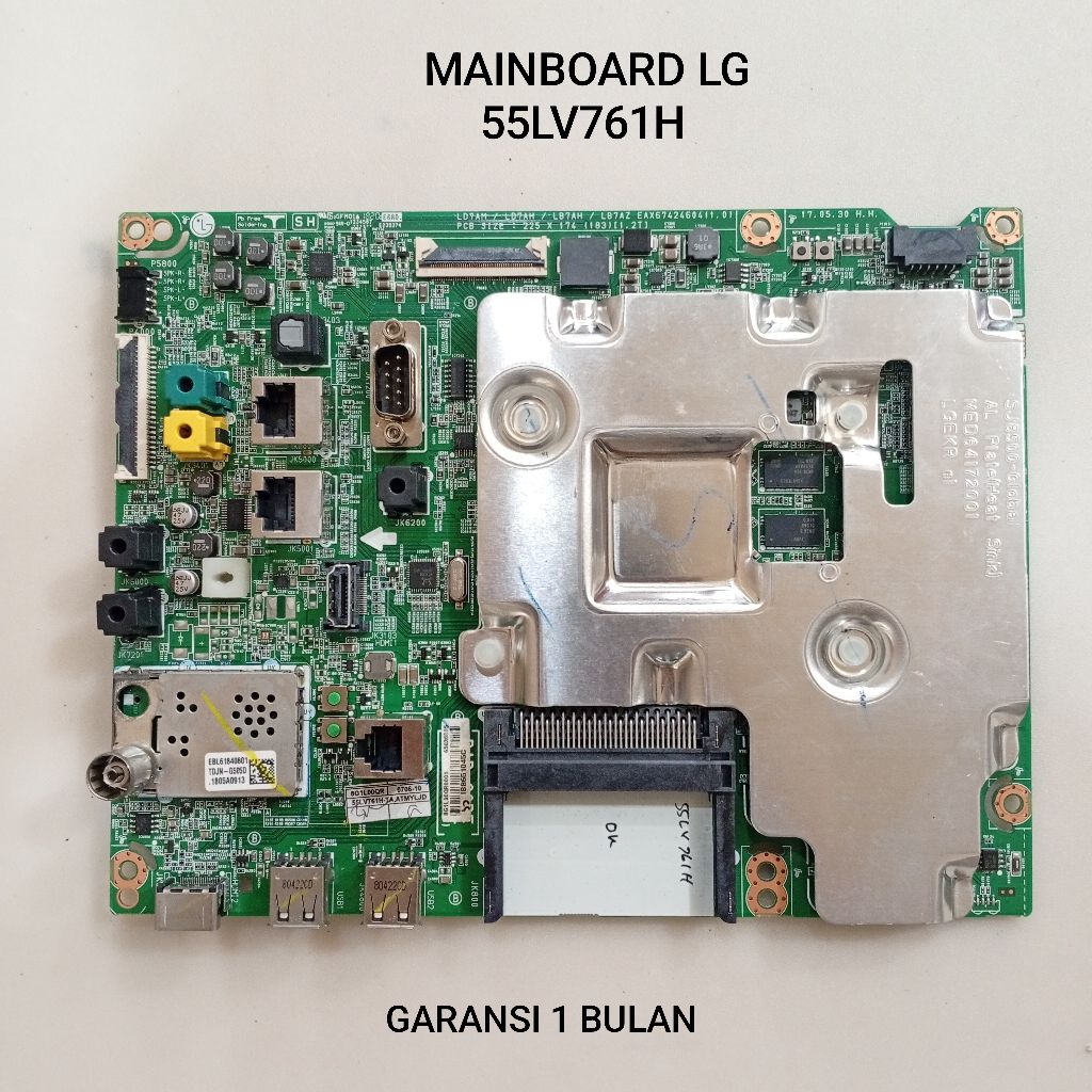 MAINBOARD TV LG 55LV761H - MB - MAINBOARD - MESIN TV LG