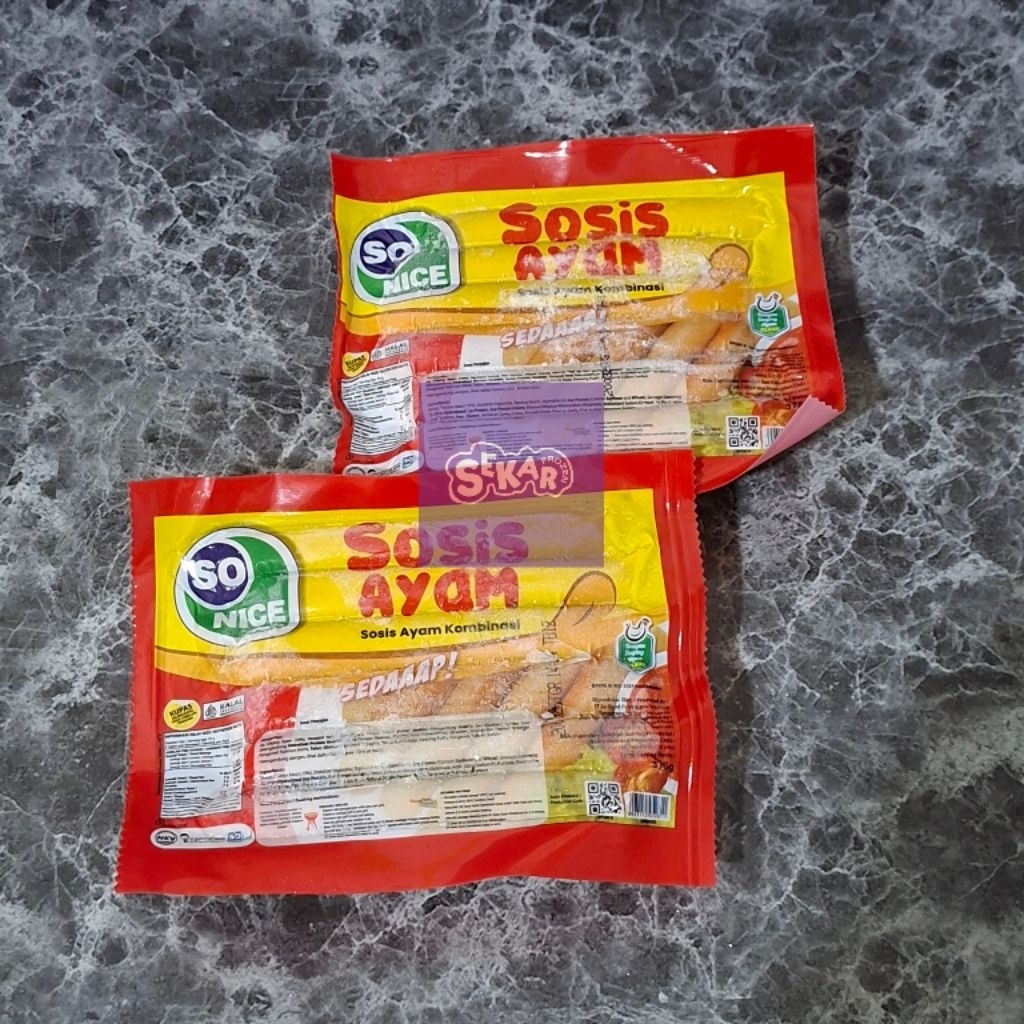 

SO NICE SOSIS 375 GR