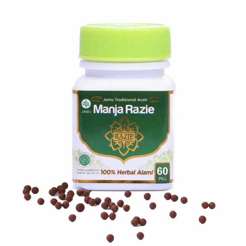 MANJA RAZIE ORIGINAL ISI 30 & 60 Butir | Manjakani | Obat Keputihan | Perawatan Miss V | Perapat Mis