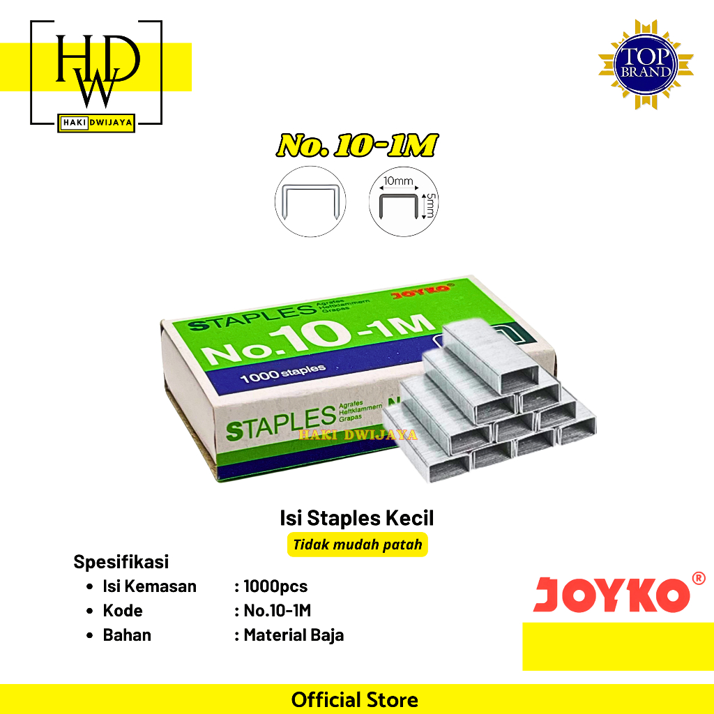 

[ECERAN] Joyko Isi Staples Kecil No.10