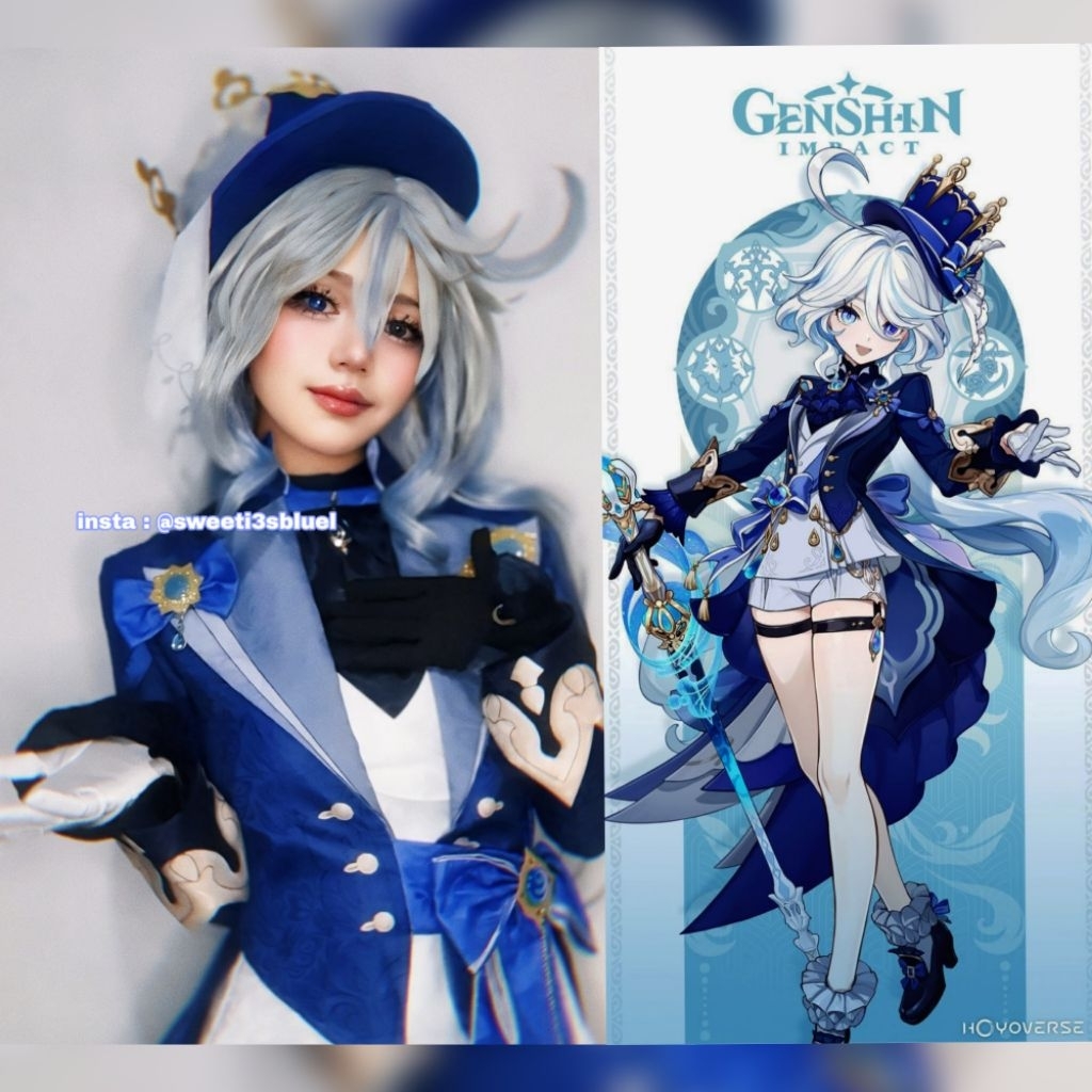 COSTUME COSPLAY FURINA PRELOVED