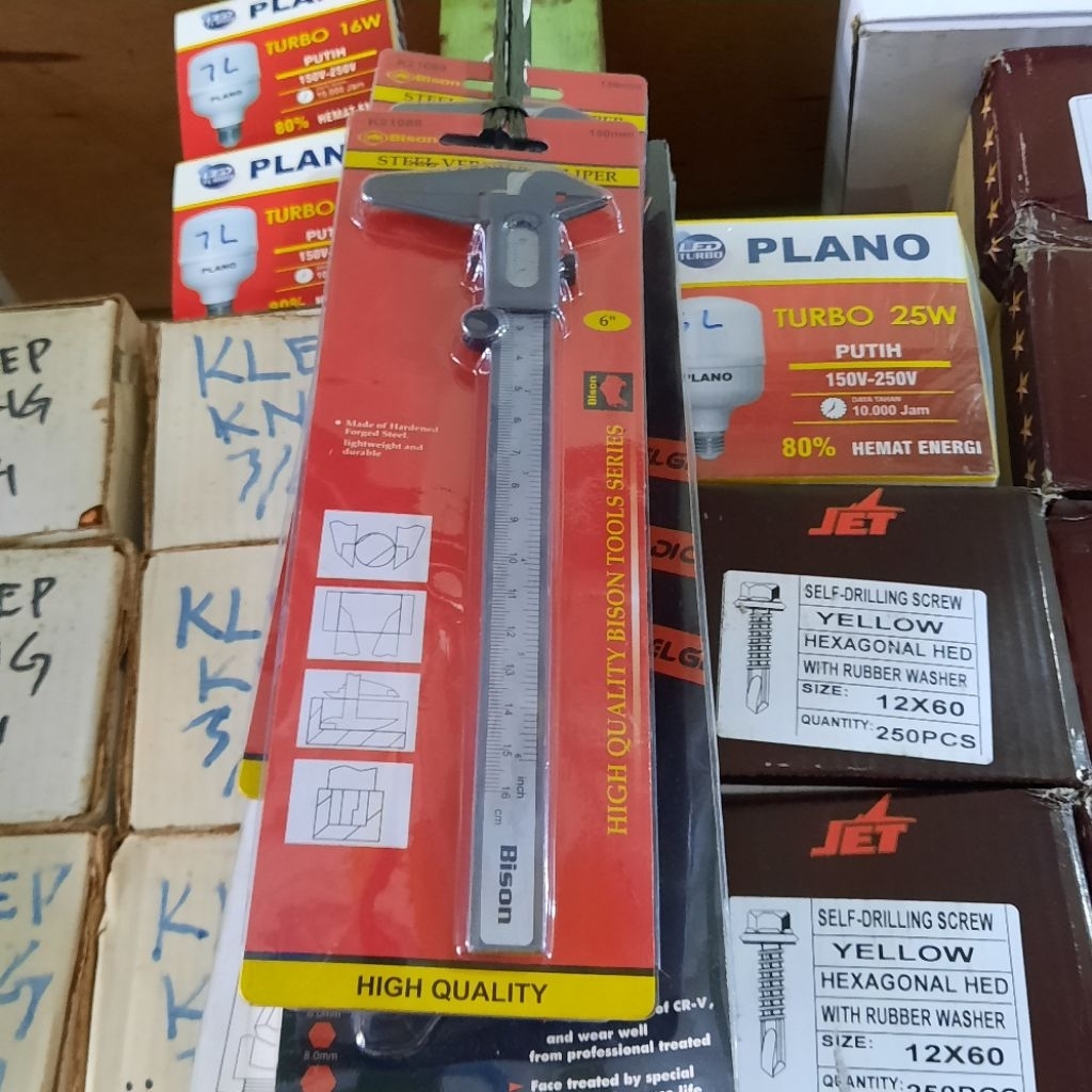 

Jangka Sorong Sigmat 6" Besi merk Bison