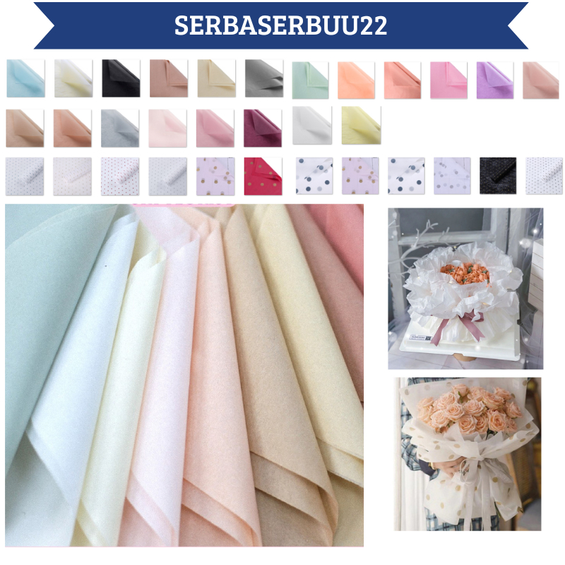

Flower Wrapping Paper Sydney Korean Kertas Buket Bunga Celophane KB041 SS22