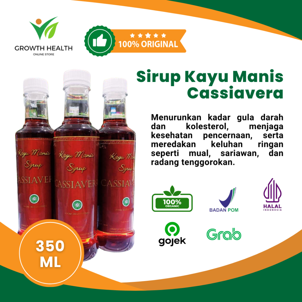 

Sirup Kayu Manis Cassiavera