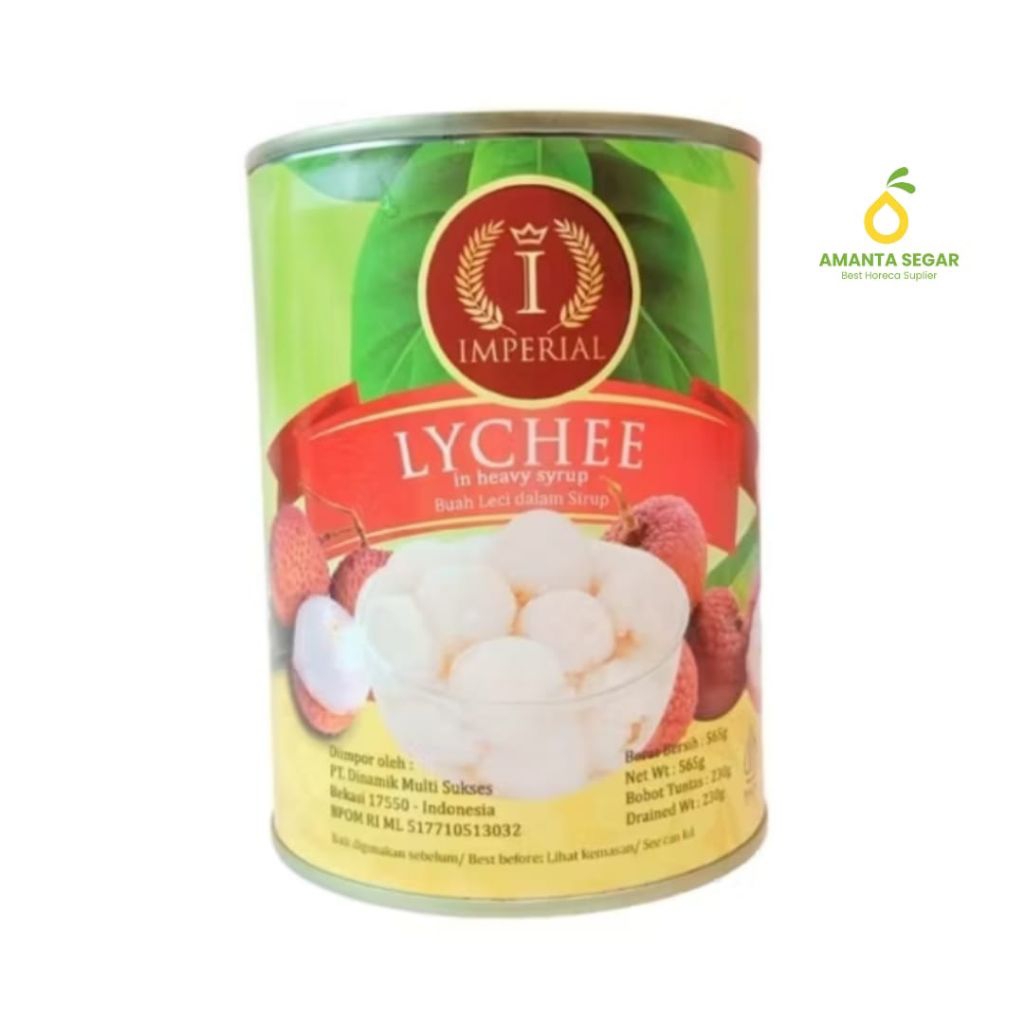 

Buah Leci Leci Dalam Sirup Kaleng | Lychee Imperial 565gr Terlaris
