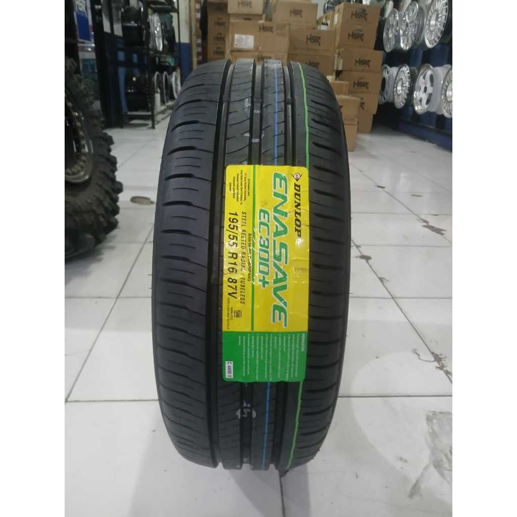 Ban dunlop enasave 195 55 R16 ban mobil yaris jazz city vios baleno ban tubles 195/55 R16 dunlop