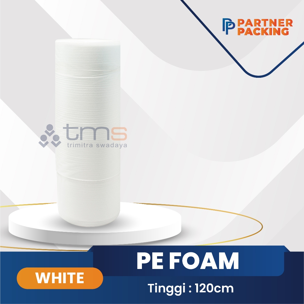 

Partner Packaging Pelindung PE Foam White 120cm (1-2MM)