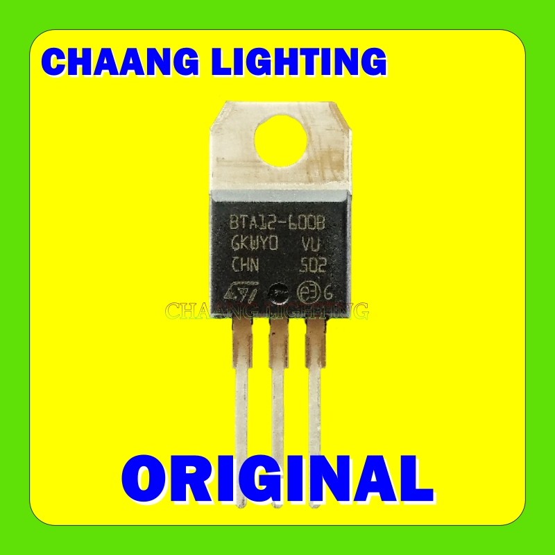 BTA12 BTA12-600 ORIGINAL ST BTA12-600B TRIAC BTA12 BTA 12 TRIAC 600V 12A BTA12 TRIACs 12A 600V