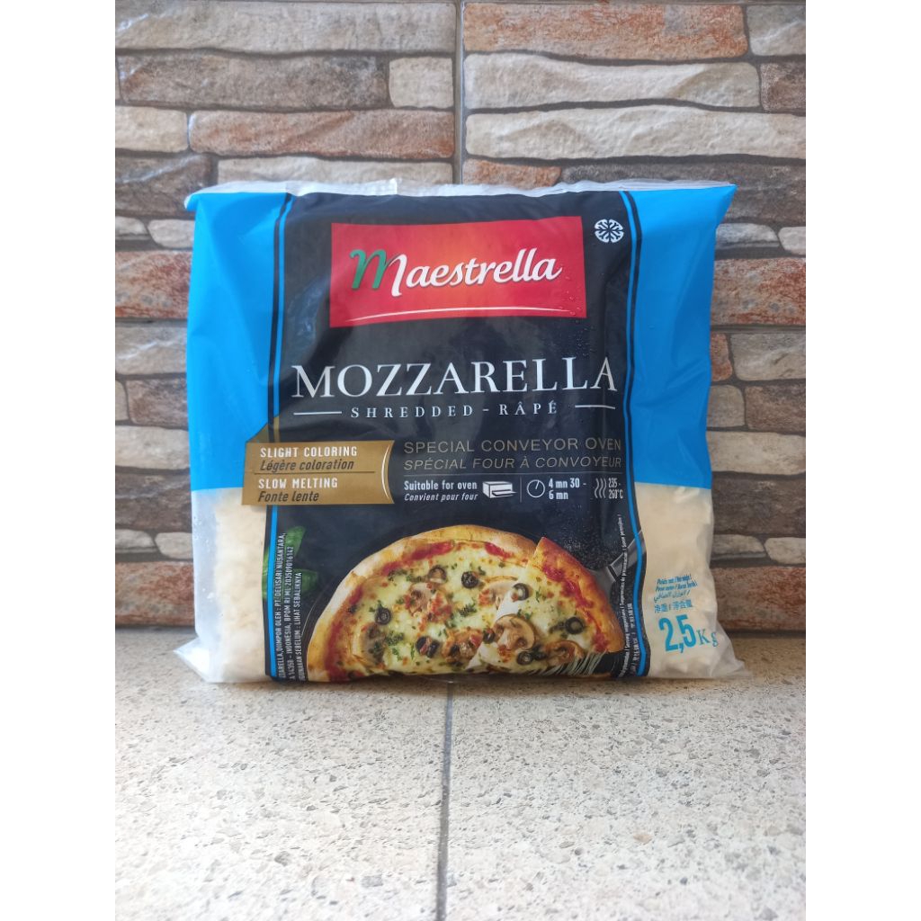 

Maestrella Mozzarella Shredded Rape 2.5Kg